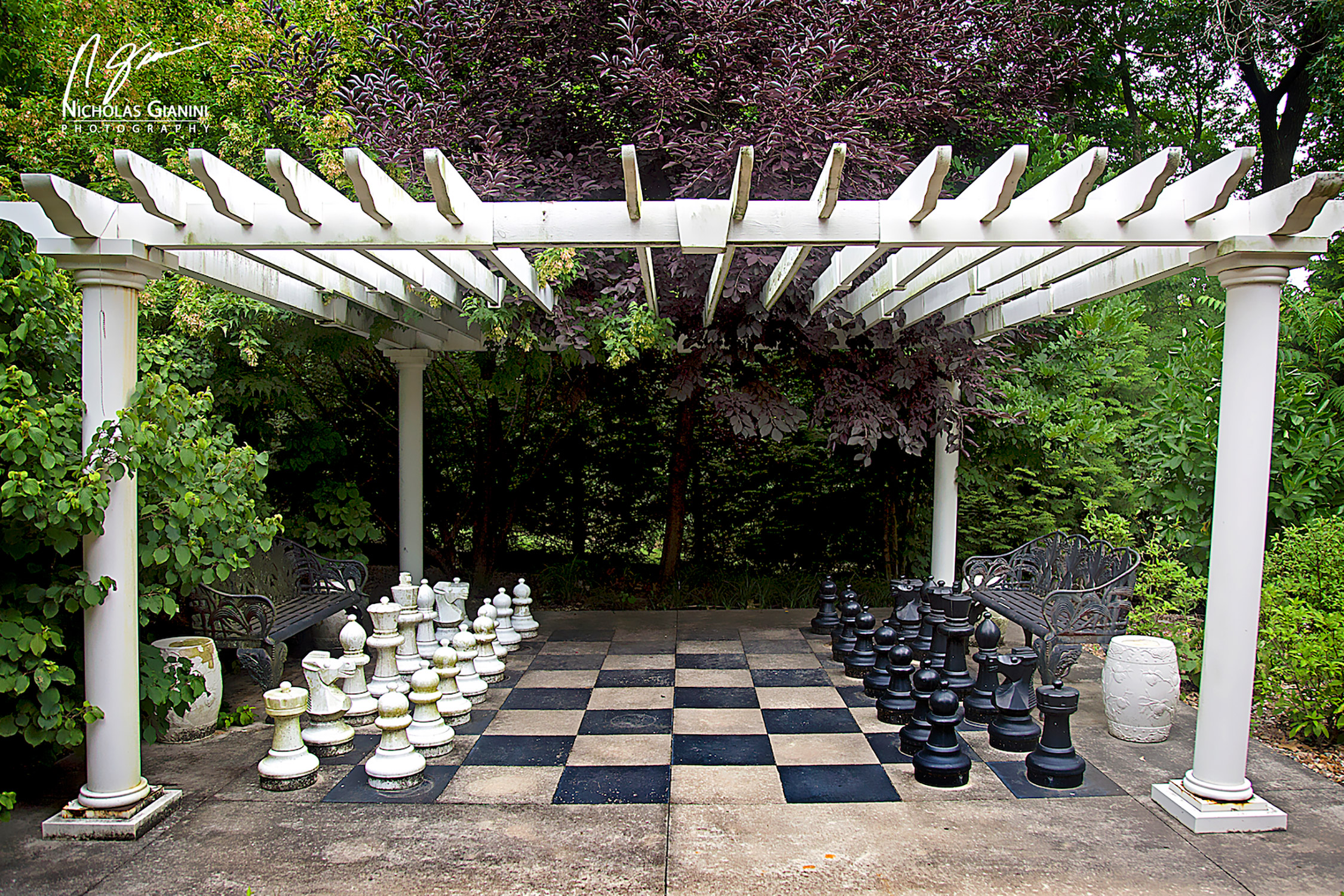 Avalon Hall at Overlook Farm giant chess board